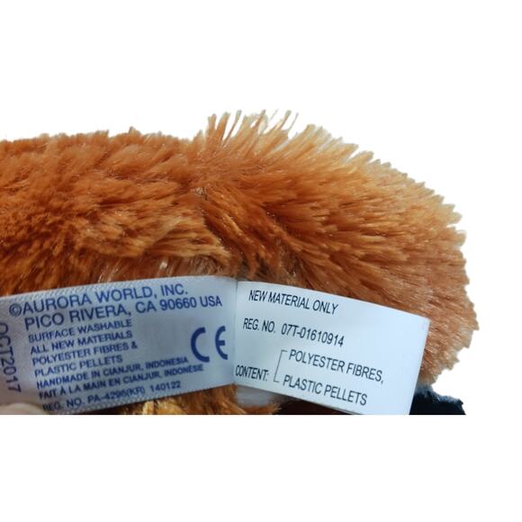 Aurora Red Fox Plush 2017 Handmade 8" Stuffed Animal Toy Indonesia Wildlife - Picture 11 of 16